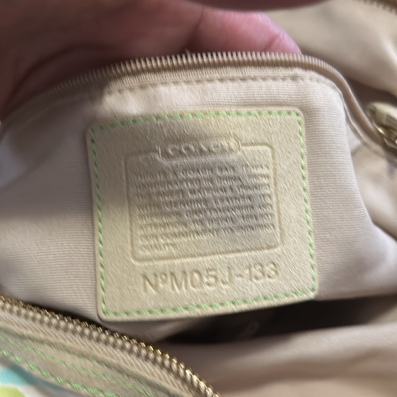 Coach Rainbow Shoulder Bag Vintage - Picture 7 of 7